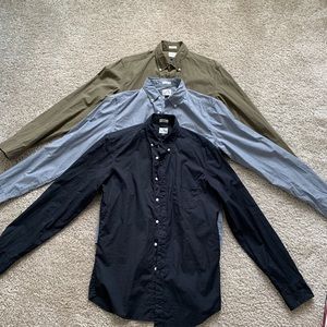 Bundle of Three Jcrew button down shirts size M
